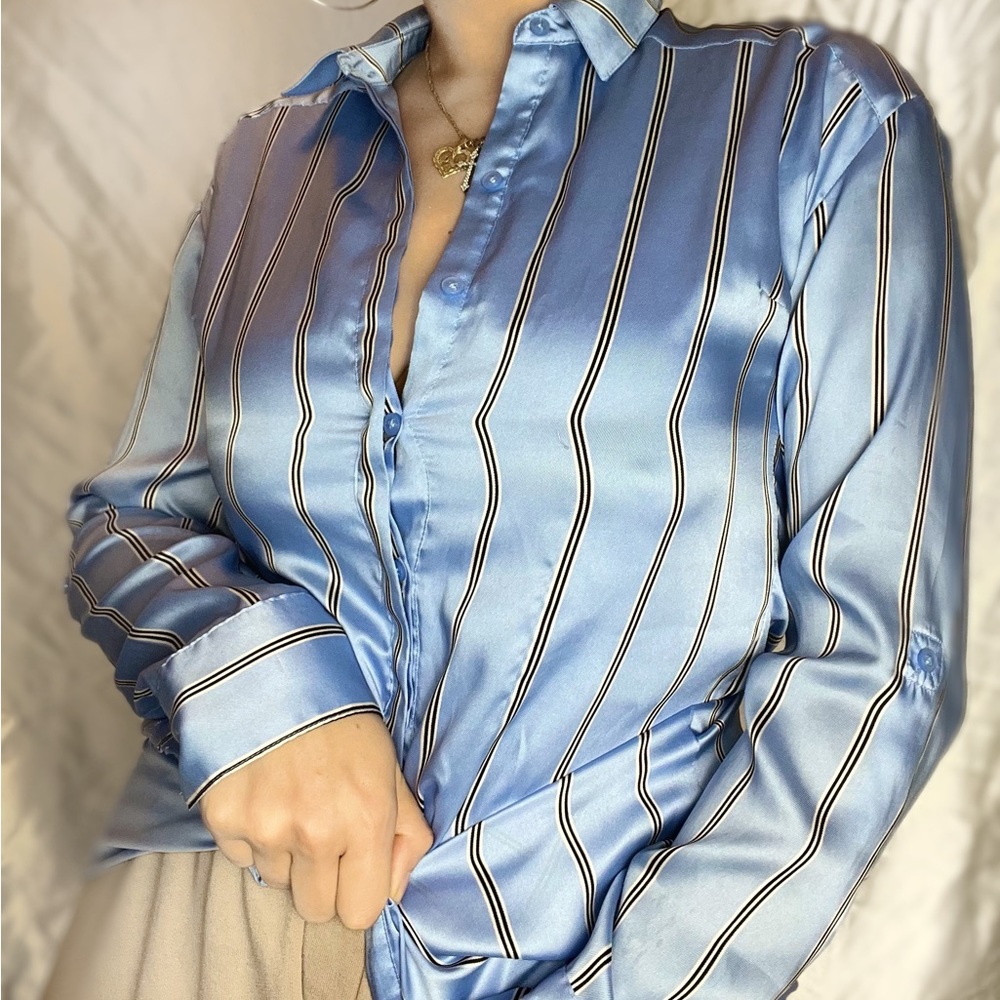 Express XS Jersey button down